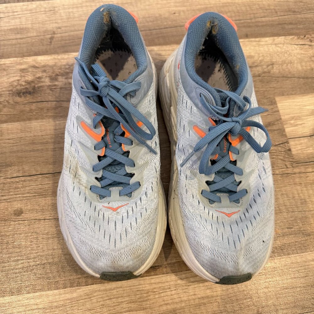 Hoka One One Gaviota 4 Blue - 8.5 D (Wide Fit)